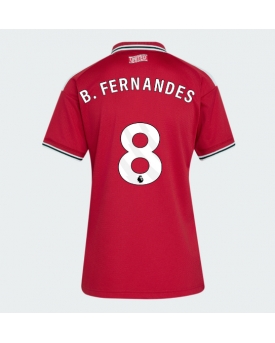 Billige Fotballdrakt Manchester United Bruno Fernandes #8 Replika Hjemmedrakt Dame 2026-27 Kortermet Billige Fotballdrakt Manchester United Bruno Fernandes #8 Replika Hjemmedrakt Dame 2026-27 Kortermet
